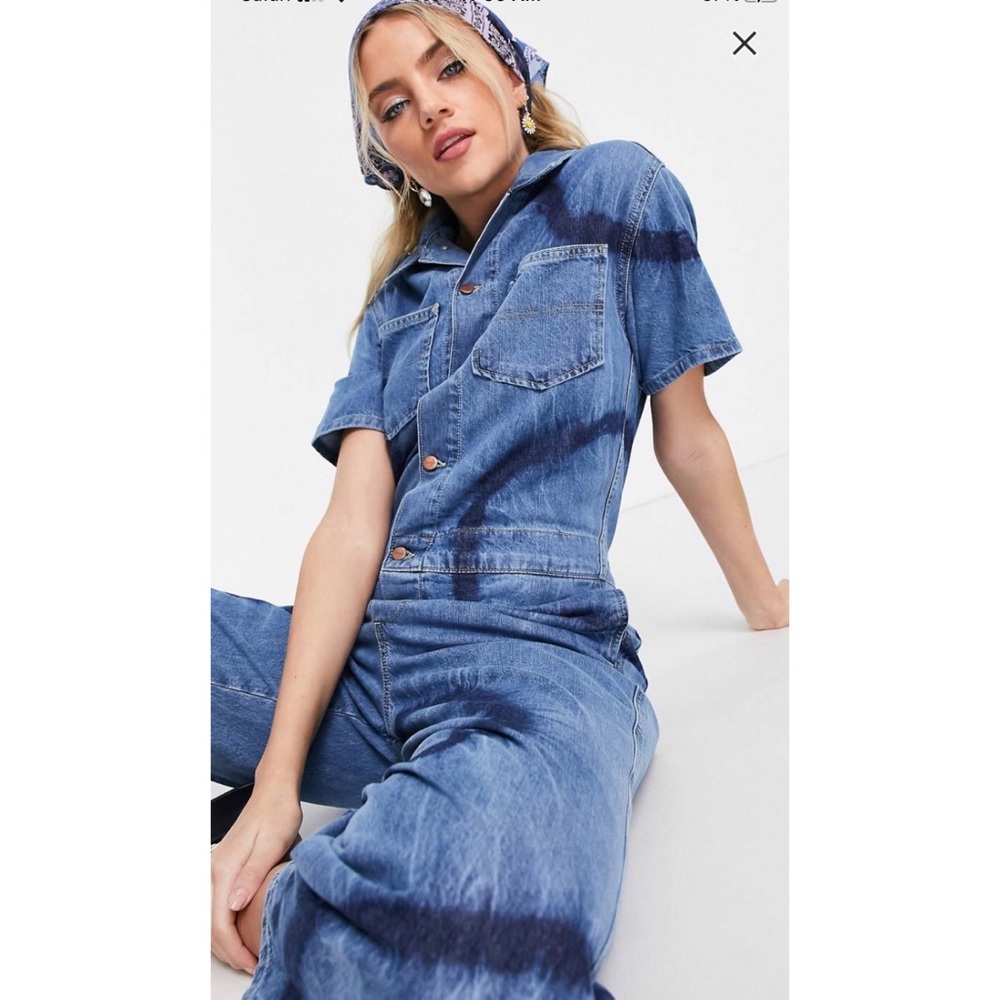 Wrangler Sunburst Tie-Dye Boiler Suit